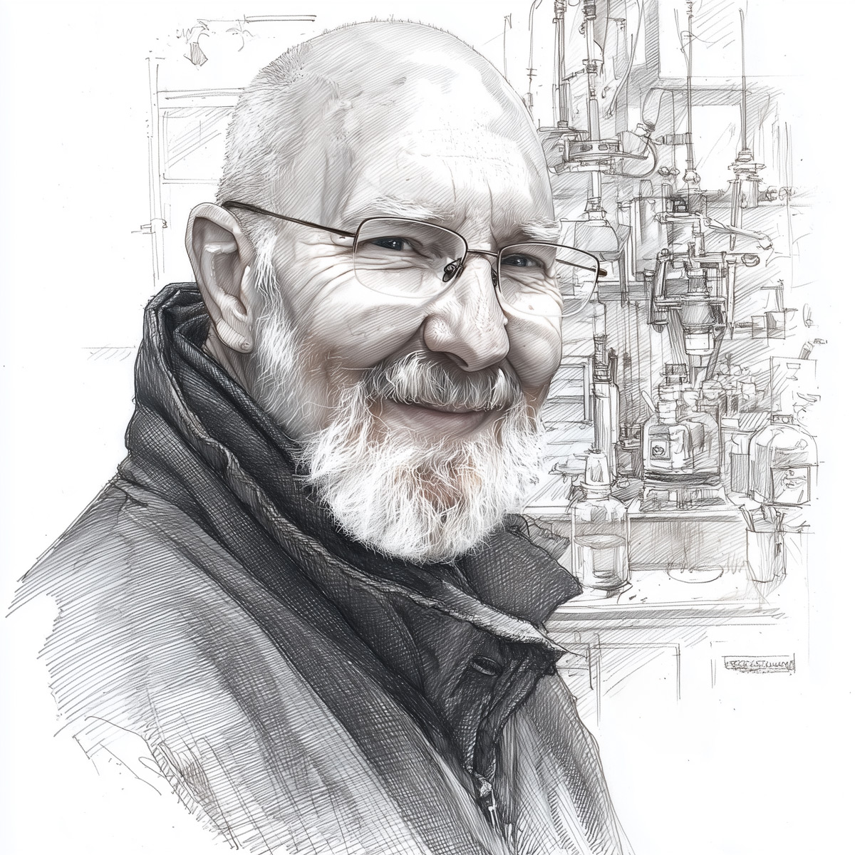 Dale R Peterson, founder and craftsman of Foundlings Workshop